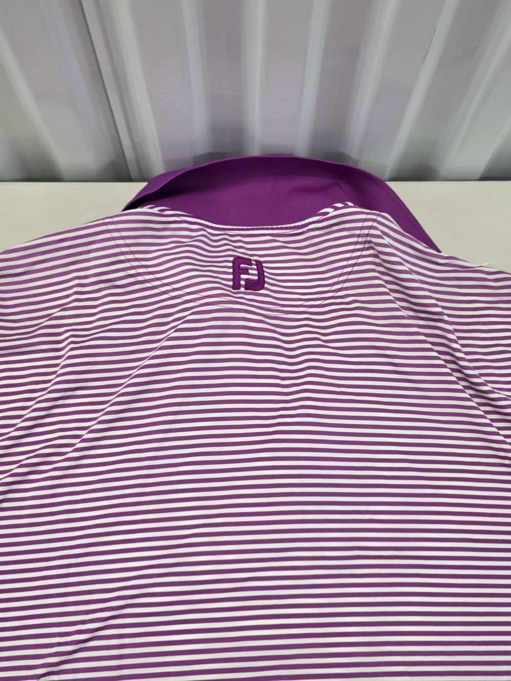 Footjoy FJ Golf Polo Shirt Golf Logo Men's Size Large - Picture 7 of 8